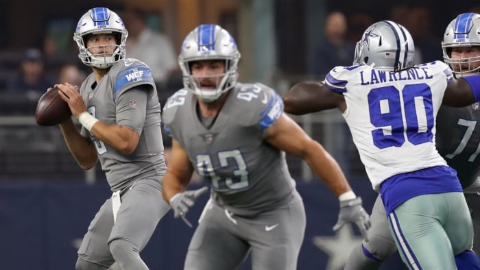 Detroit Lions quarterback Matthew Stafford